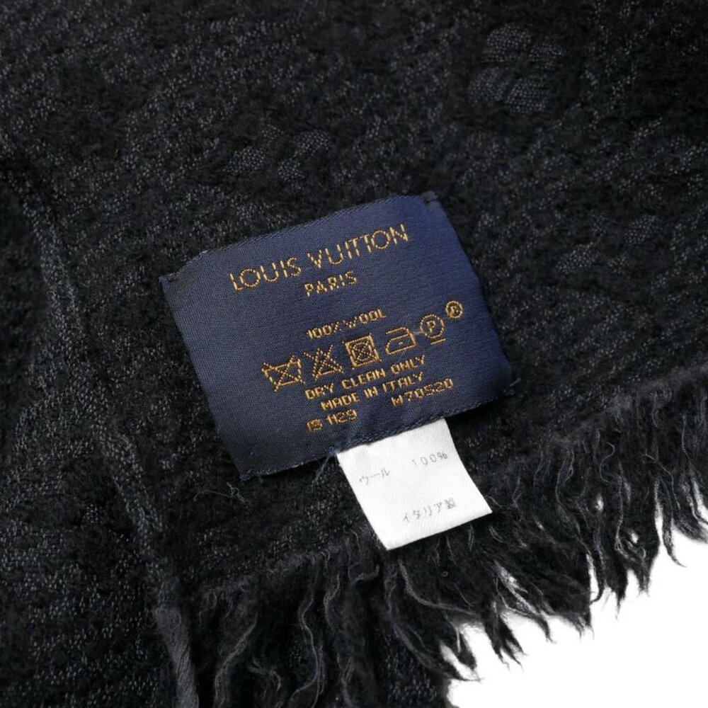 Louis Vuitton Monogram Classic Scarf Fringe Shawl - Picture 7 of 8